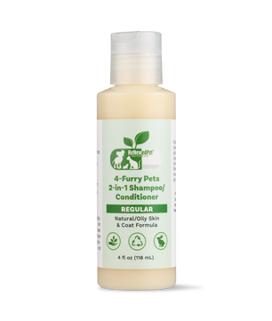 4-FURRY PETS 2-IN-1 *REGULAR SHAMPOO & CONDITIONER