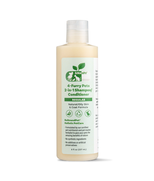 4-FURRY PETS 2-IN-1 *REGULAR SHAMPOO & CONDITIONER