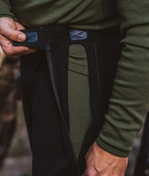Heavyweight - Chugach Men's Zip-Off 3/4 Bottoms 100% Merino Wool