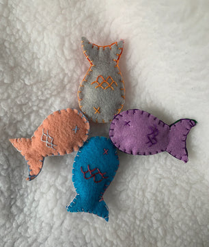 Organic Cat-Nip Fish Cat Toy!