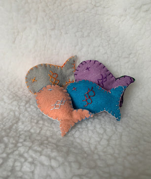 Organic Cat-Nip Fish Cat Toy!
