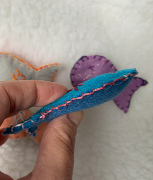 Organic Cat-Nip Fish Cat Toy!