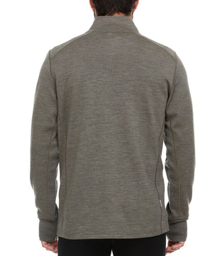 Heavyweight - Men's Wool 1/4 Zip Wilderness