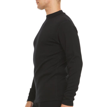 Heavyweight - Men's Mock Neck 100% Merino Wool