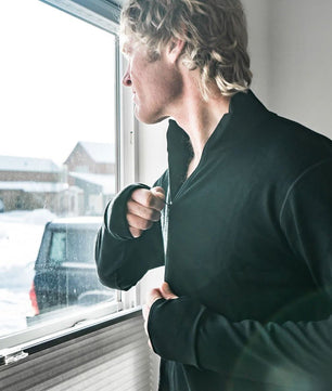 Heavyweight - Kobuk 1/4 Zip 100% Merino Wool