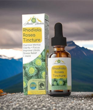 Rhodiola Rosea Tincture – Natural Stress & Energy Support (2 oz)