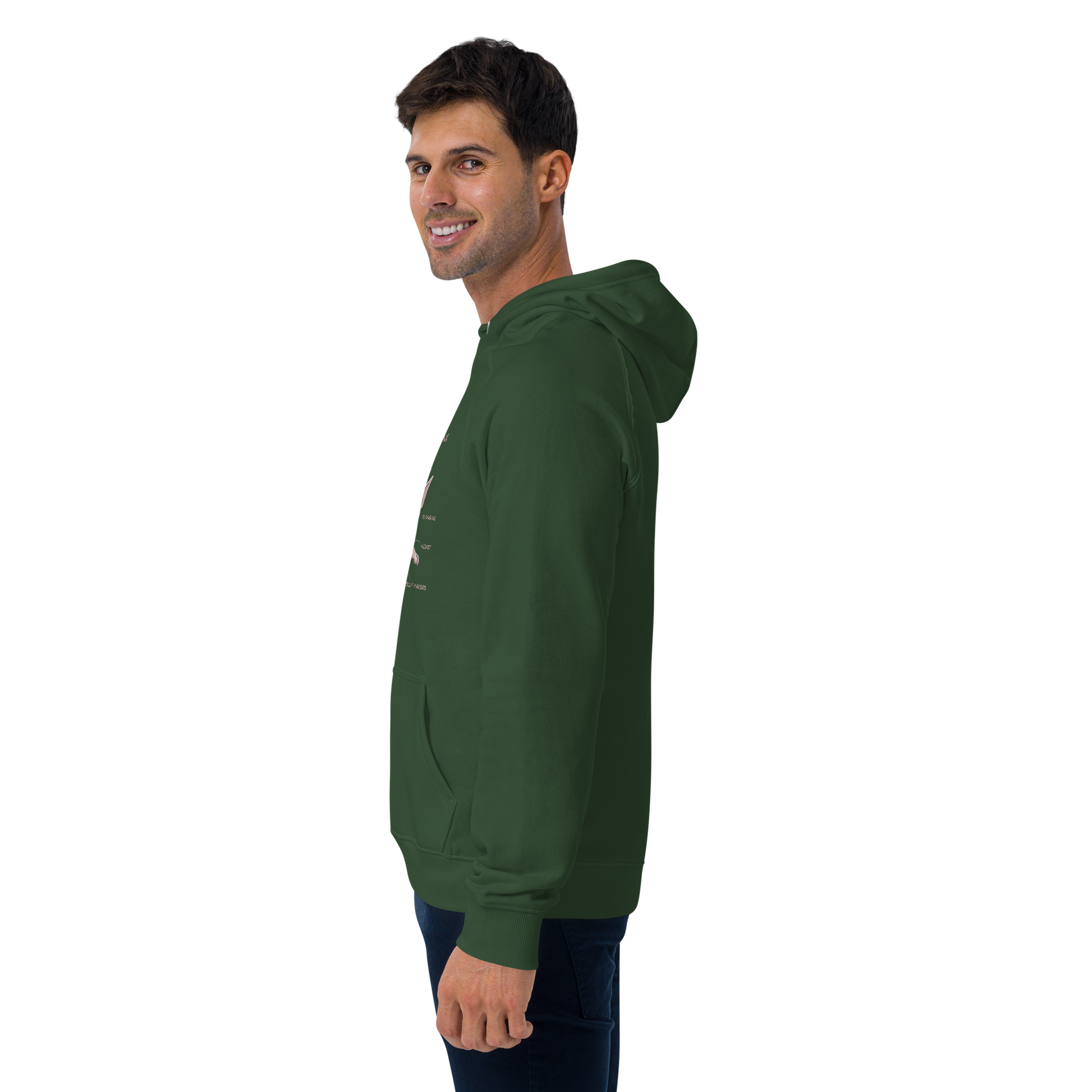"ANATOMY OF A SPHYNX" UNISEX ECO HOODIE