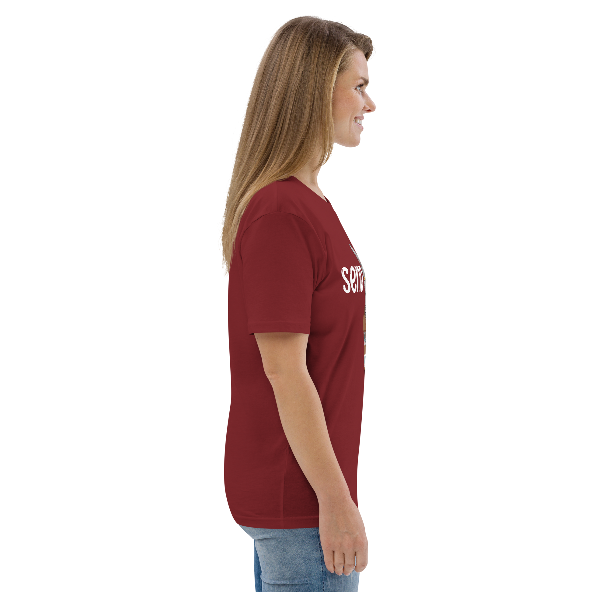 "SEND NUDES" UNISEX ECO TEE