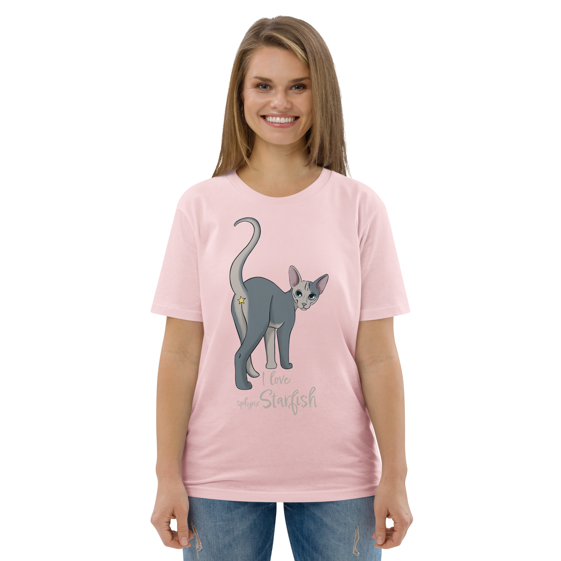 "I LOVE SPHYNX STARFISH" UNISEX ECO TEE