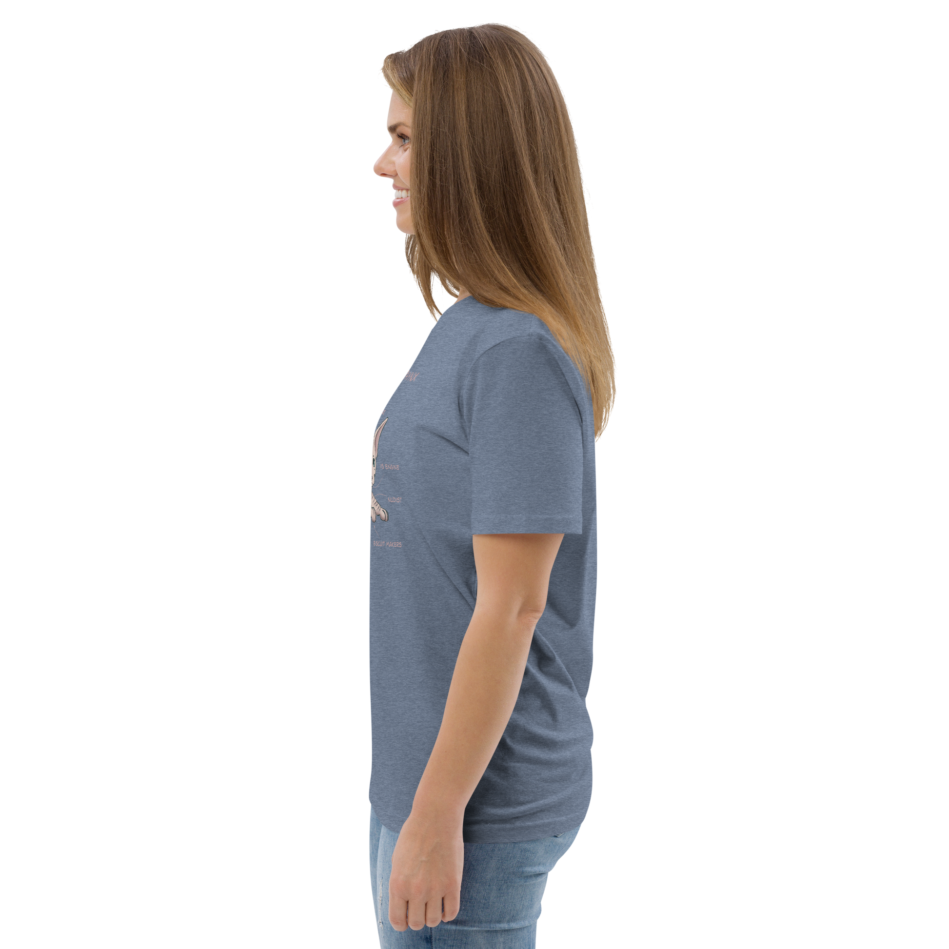 "ANATOMY OF A SPHYNX" UNISEX ORGANIC TEE