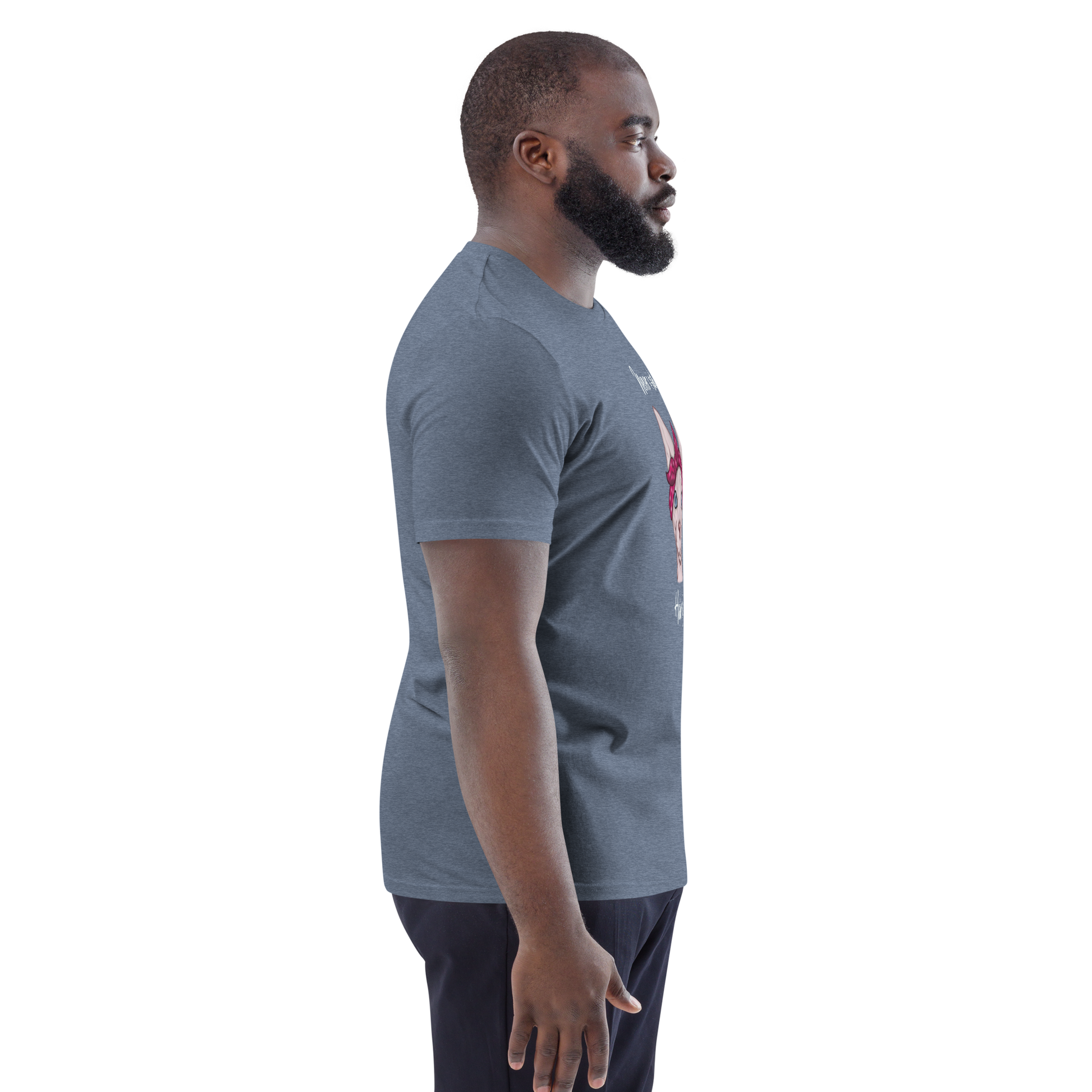"NEVER A BAD HAIR DAY" UNISEX ECO TEE
