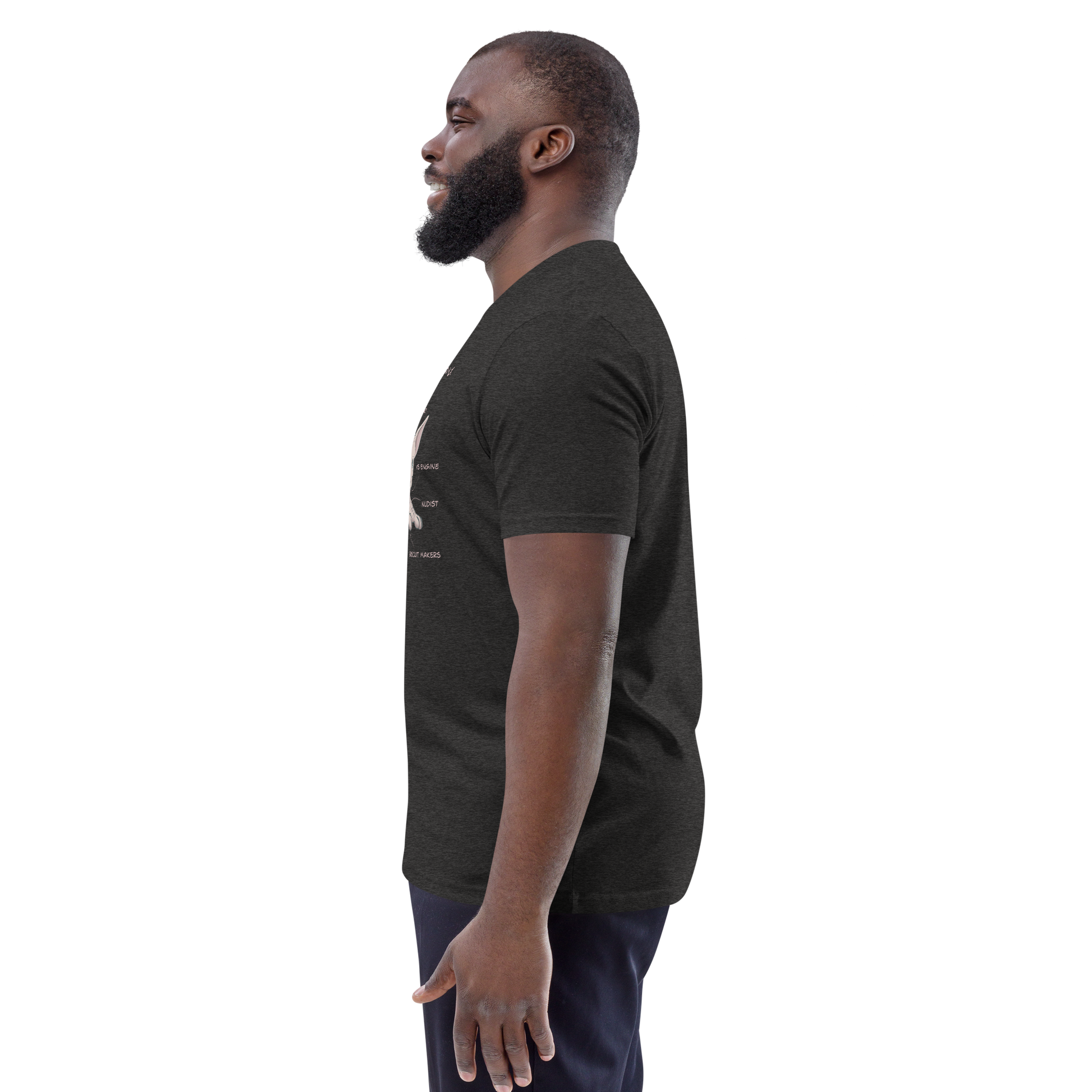 "ANATOMY OF A SPHYNX" UNISEX ORGANIC TEE