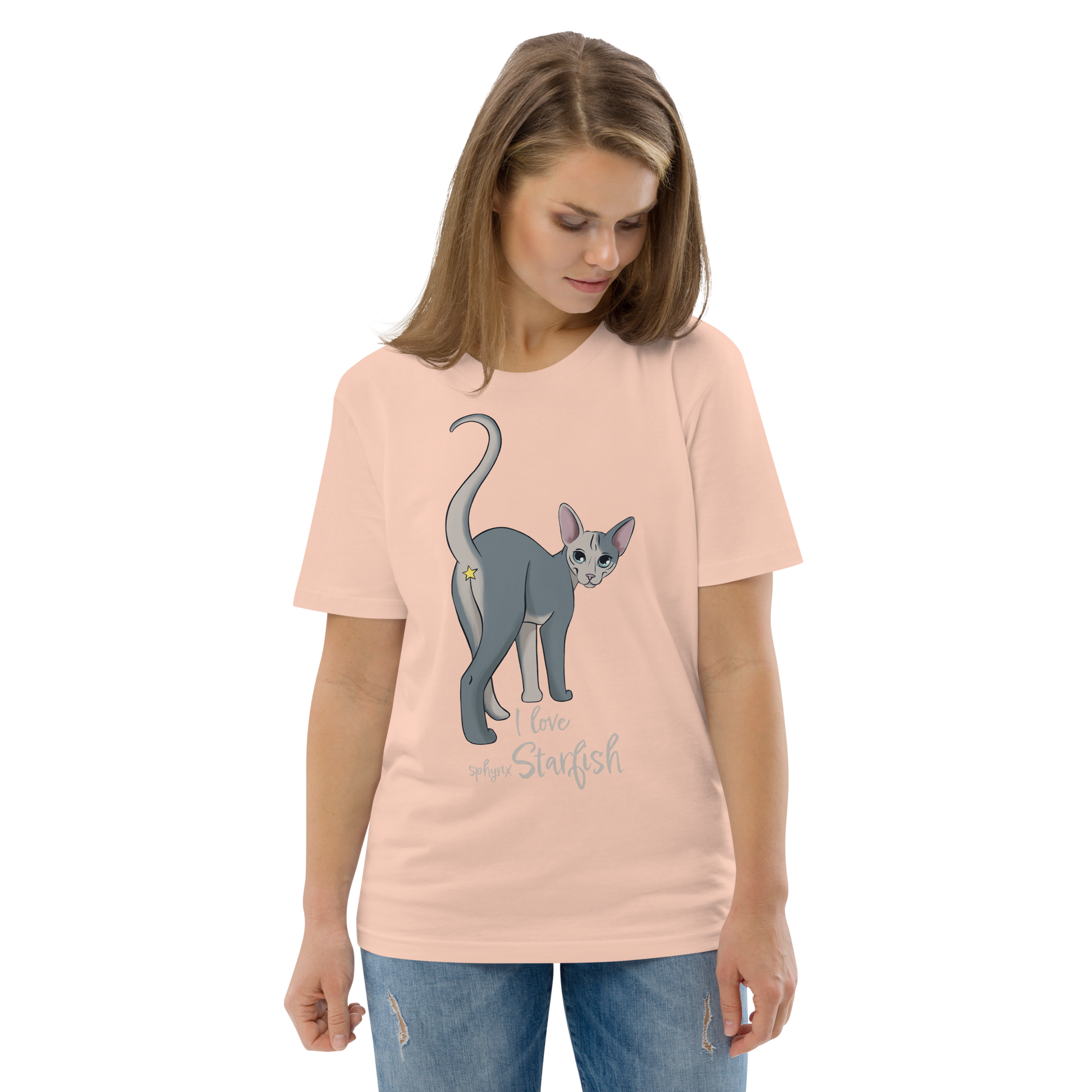 "I LOVE SPHYNX STARFISH" UNISEX ECO TEE