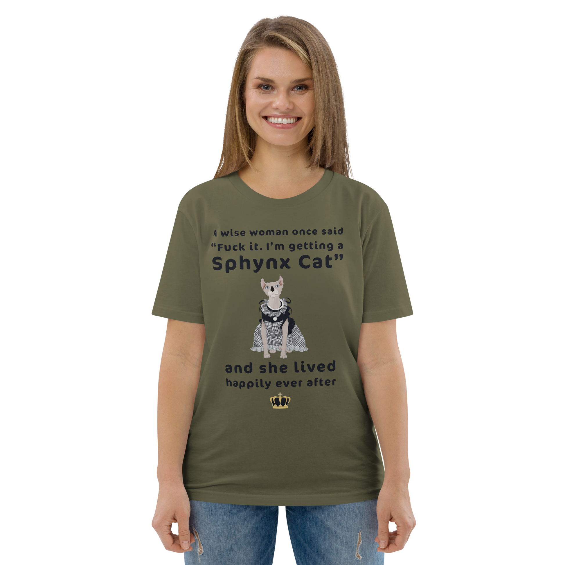 "FUCK IT - I'M GETTING A SPHYNX CAT" ECO TEE