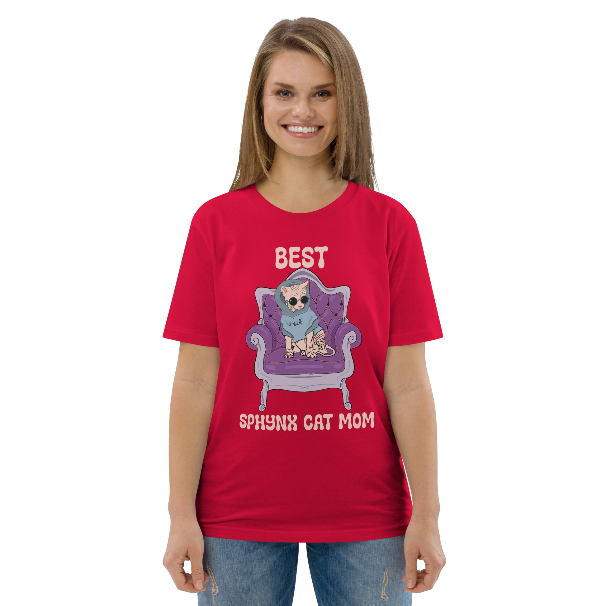 "BEST SPHYNX CAT MOM" ECO TEE