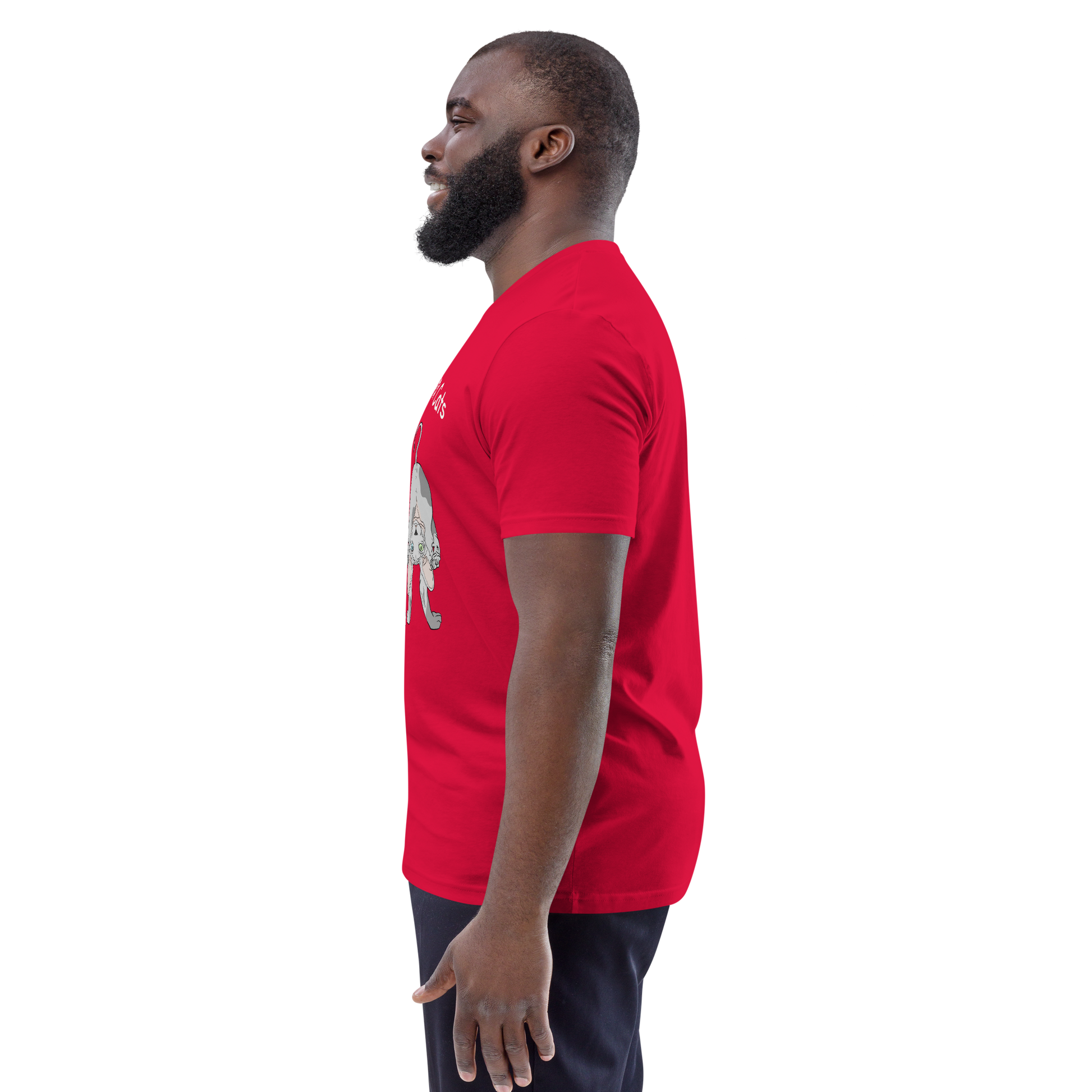 "NOTHING BUTT SPHYNX CATS" UNISEX ECO TEE