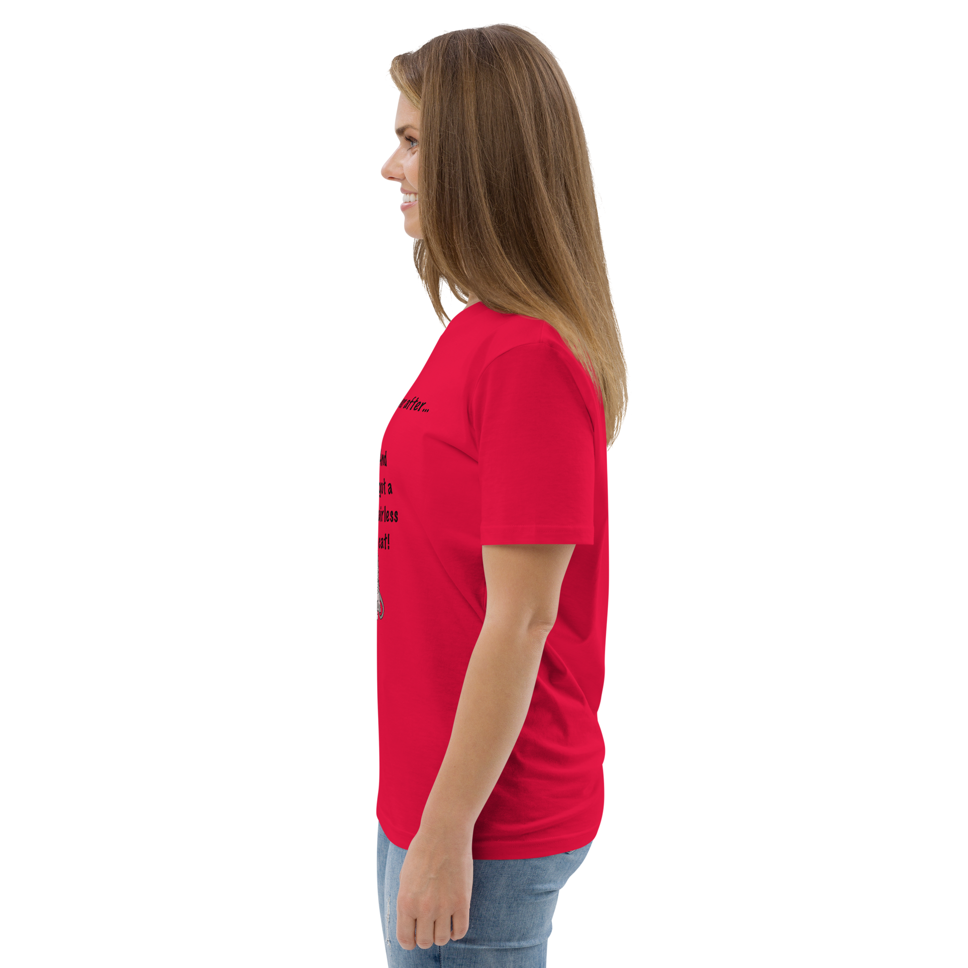 "DITCHED PRINCE CHARMING & GOT A SPHYNX CAT" ECO TEE