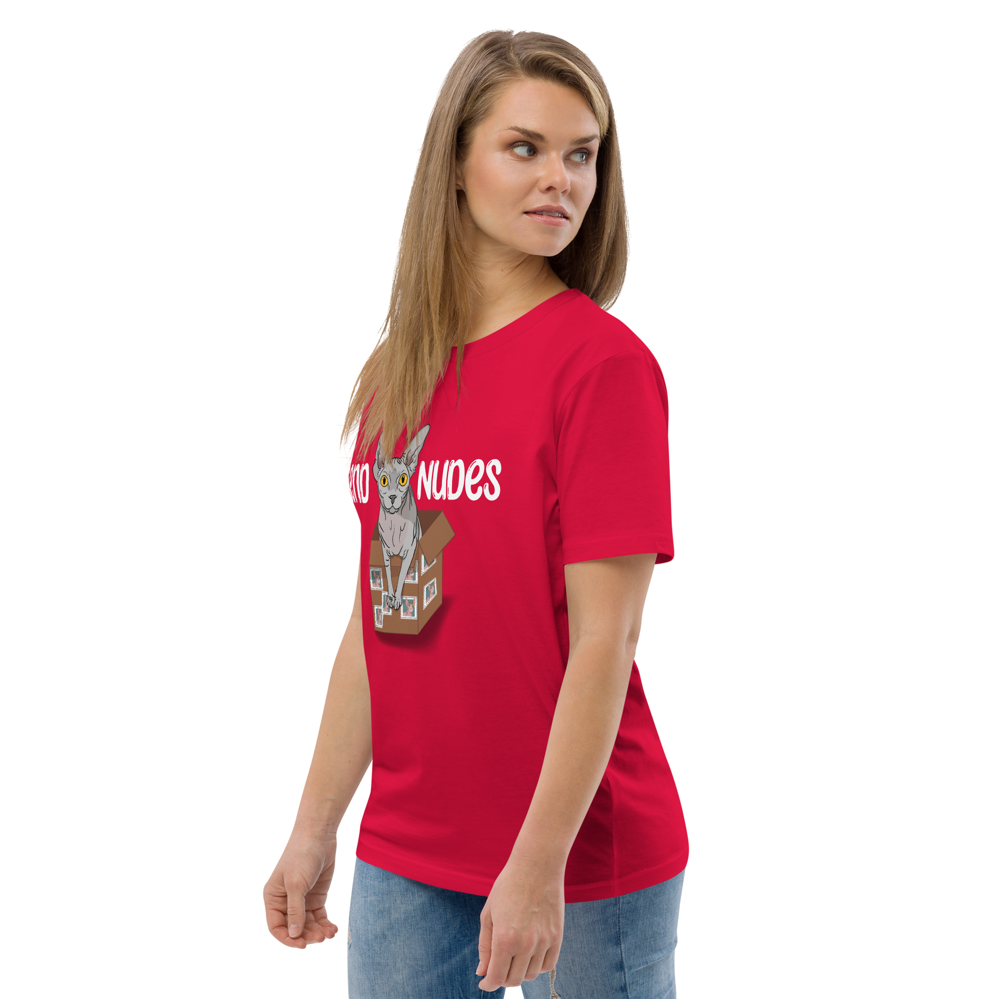 "SEND NUDES" UNISEX ECO TEE