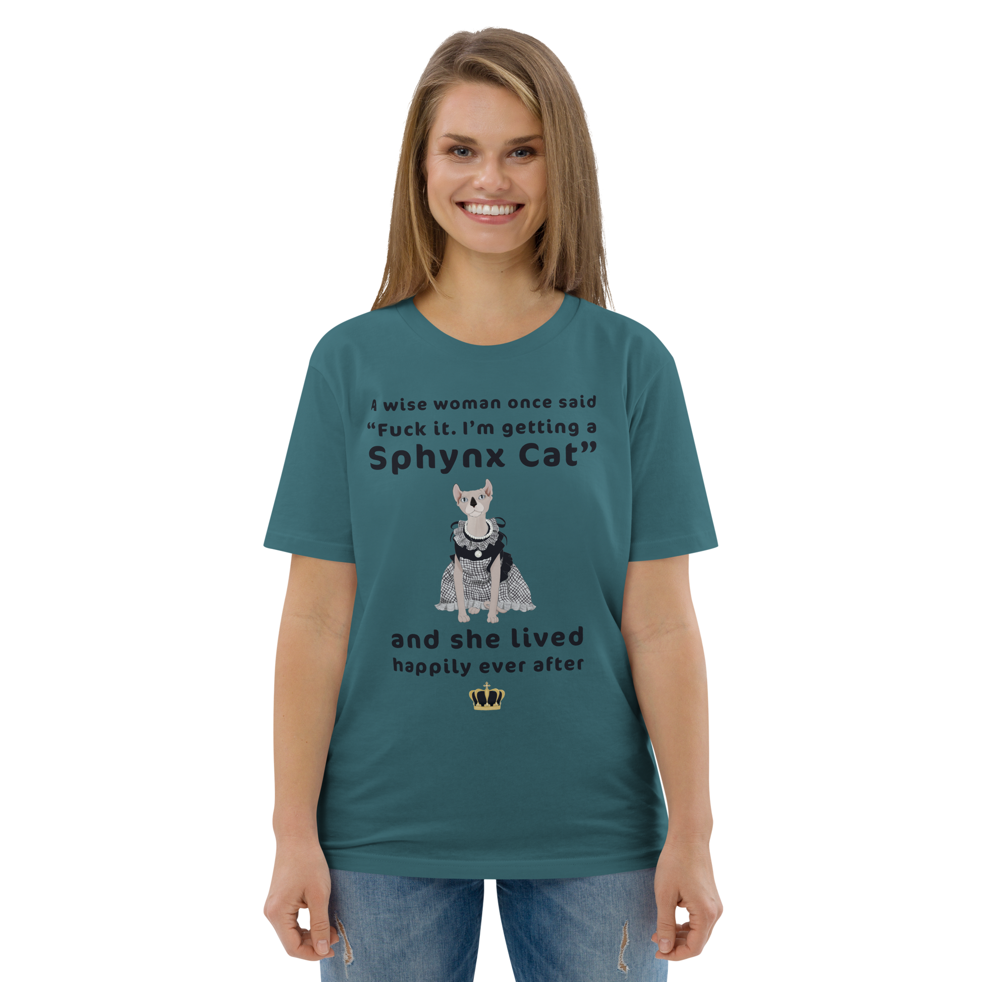 "FUCK IT - I'M GETTING A SPHYNX CAT" ECO TEE