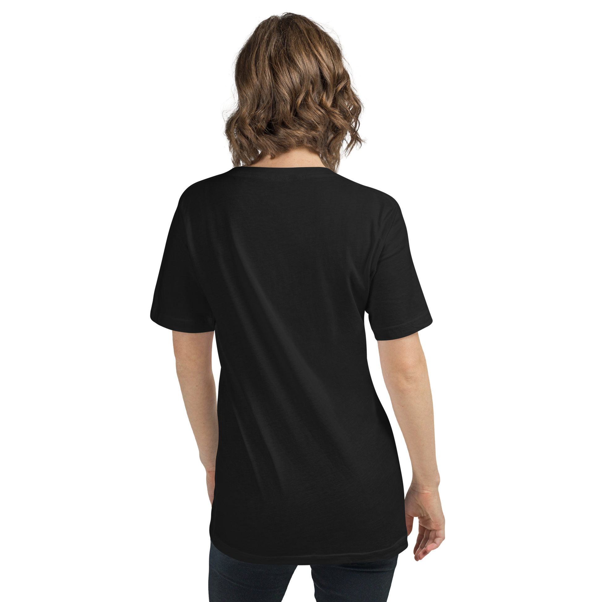 "MY SPHYNX CAT IS MY LUCKY CHARM" - V-NECK UNISEX TEE