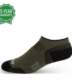 Lightweight - No Show Wool Socks Mountain Heritage