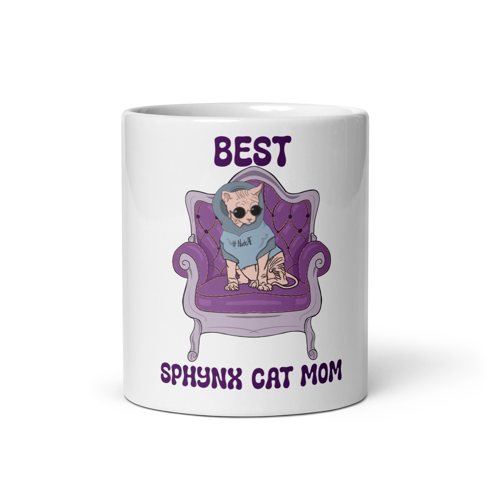 "BEST SPHYNX CAT MOM" COFFEE MUG
