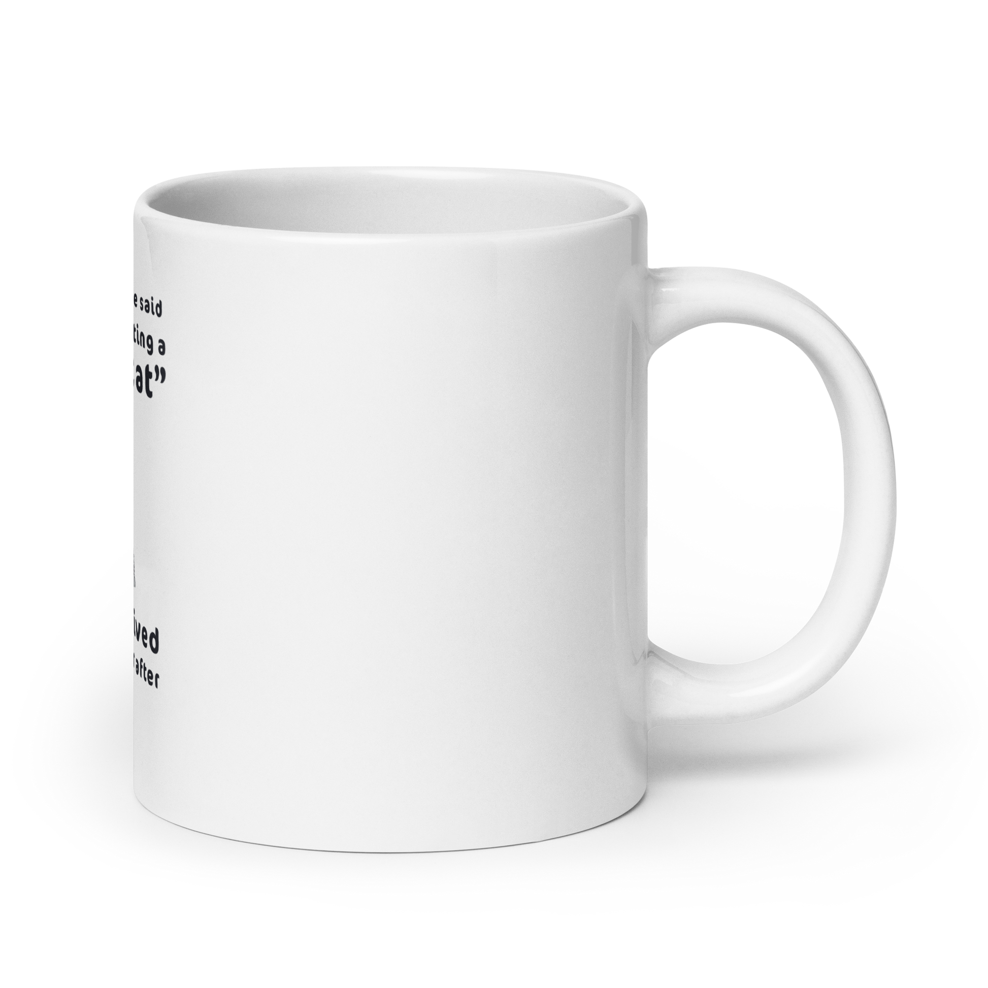 "FUCK IT - I'M GETTING A SPHYNX CAT" COFFEE MUG