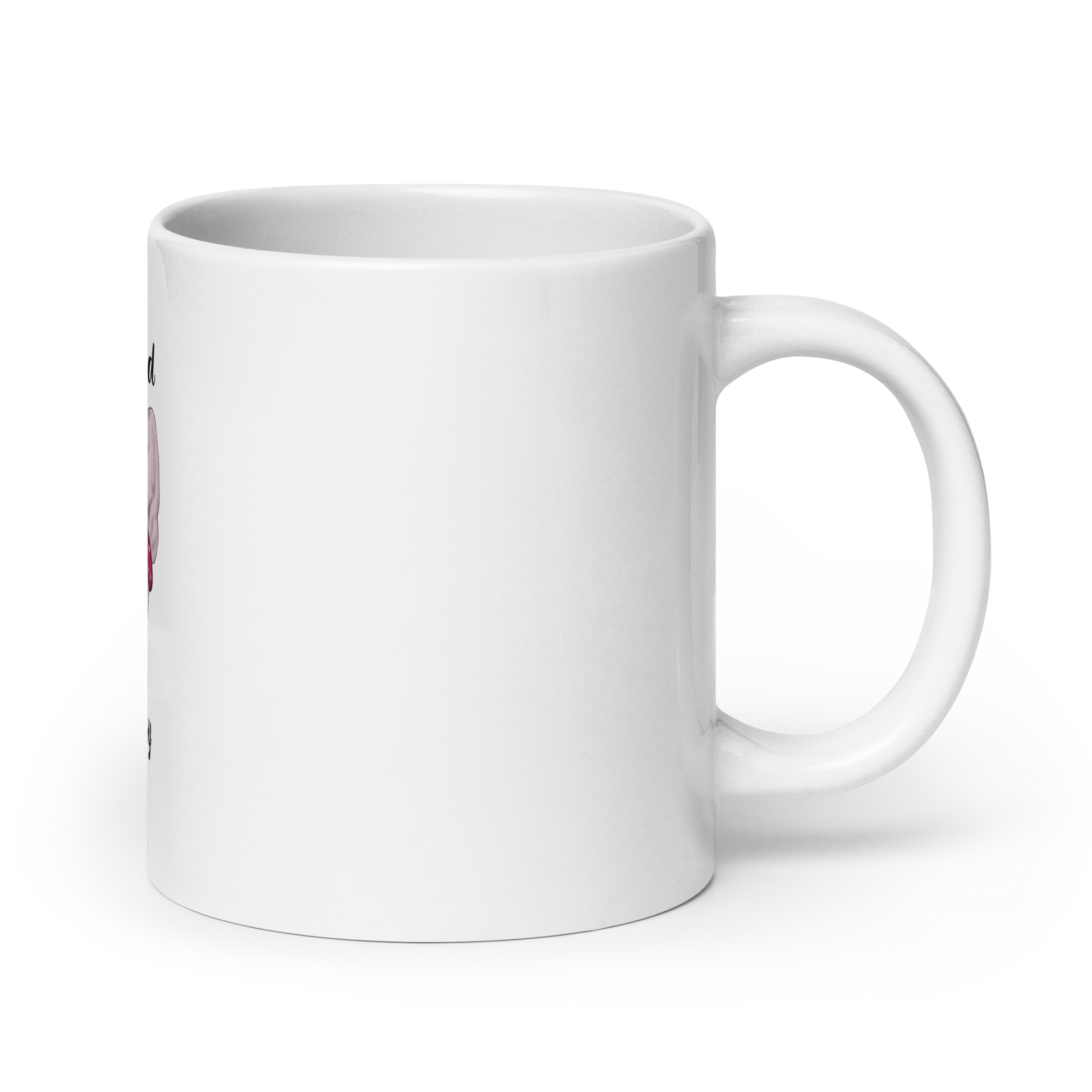 "NEVER A BAD HAIR DAY" SPHYNX COFFEE MUG