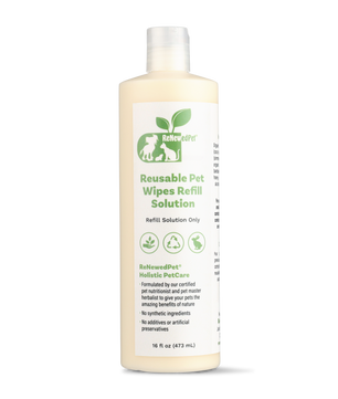 4-ALL PETS REUSABLE PET WIPES*Solution ONLY*